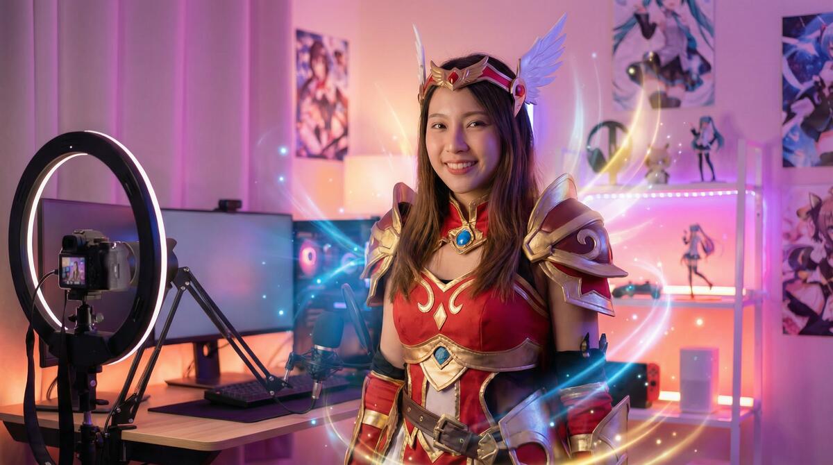 困困兔二次元cosplay视频